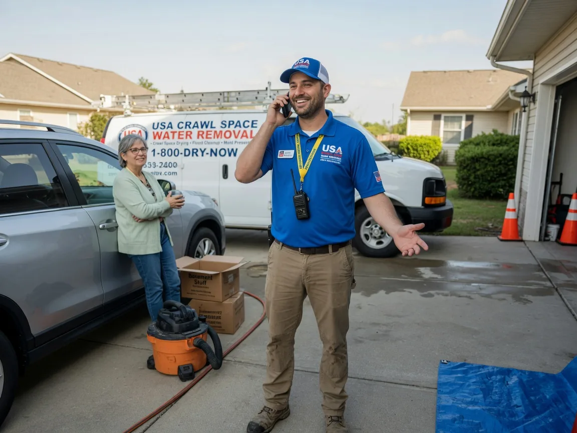 Crawl Space Water Removal Tallapoosa, GA FAQs